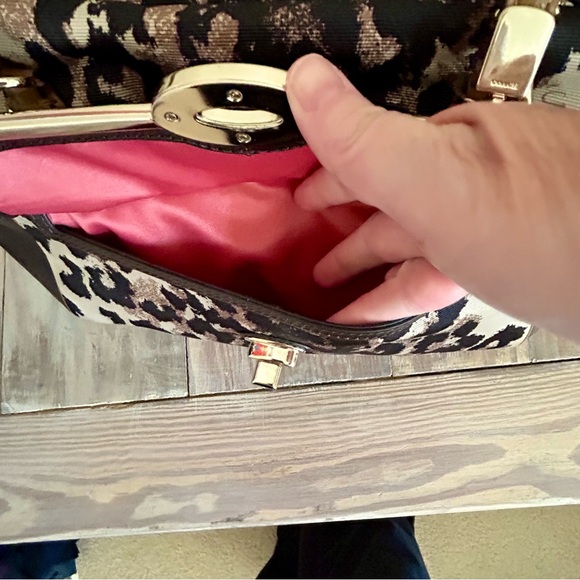 Coach Madison Madeline Ocelot East/West Satchel - Picture 5 of 15